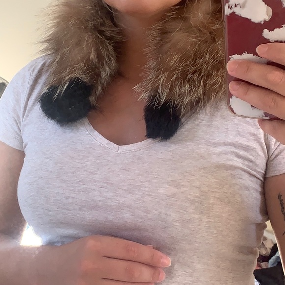 Fur scarf - Picture 3 of 5